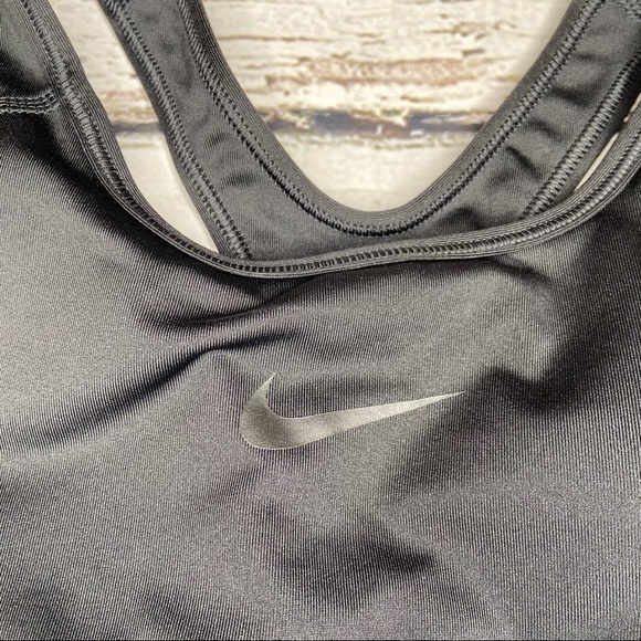 Nike Pro Black Sport Bra Size S - Picture 6 of 6
